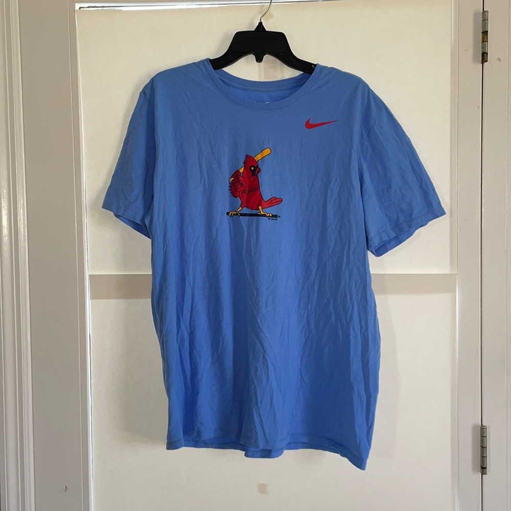 Nike St. Louis Cardinals Cooperstown Retro Logo Team shirt MLB Baseball